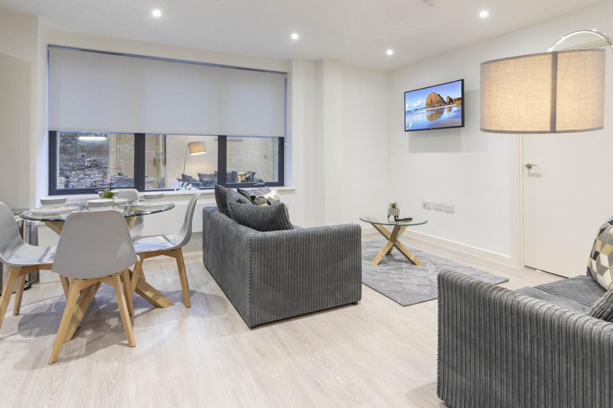 Апартаменты Linacre 1&2 - One And Two Bed Flat Behind The Cathedral With Free Parking And Fast Wifi Эксетер Номер фото